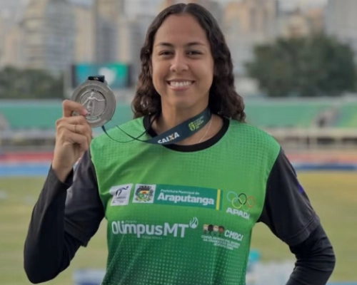 Atleta de Livramento conquista prata no salto em distância no Troféu Brasil de Atletismo 2026